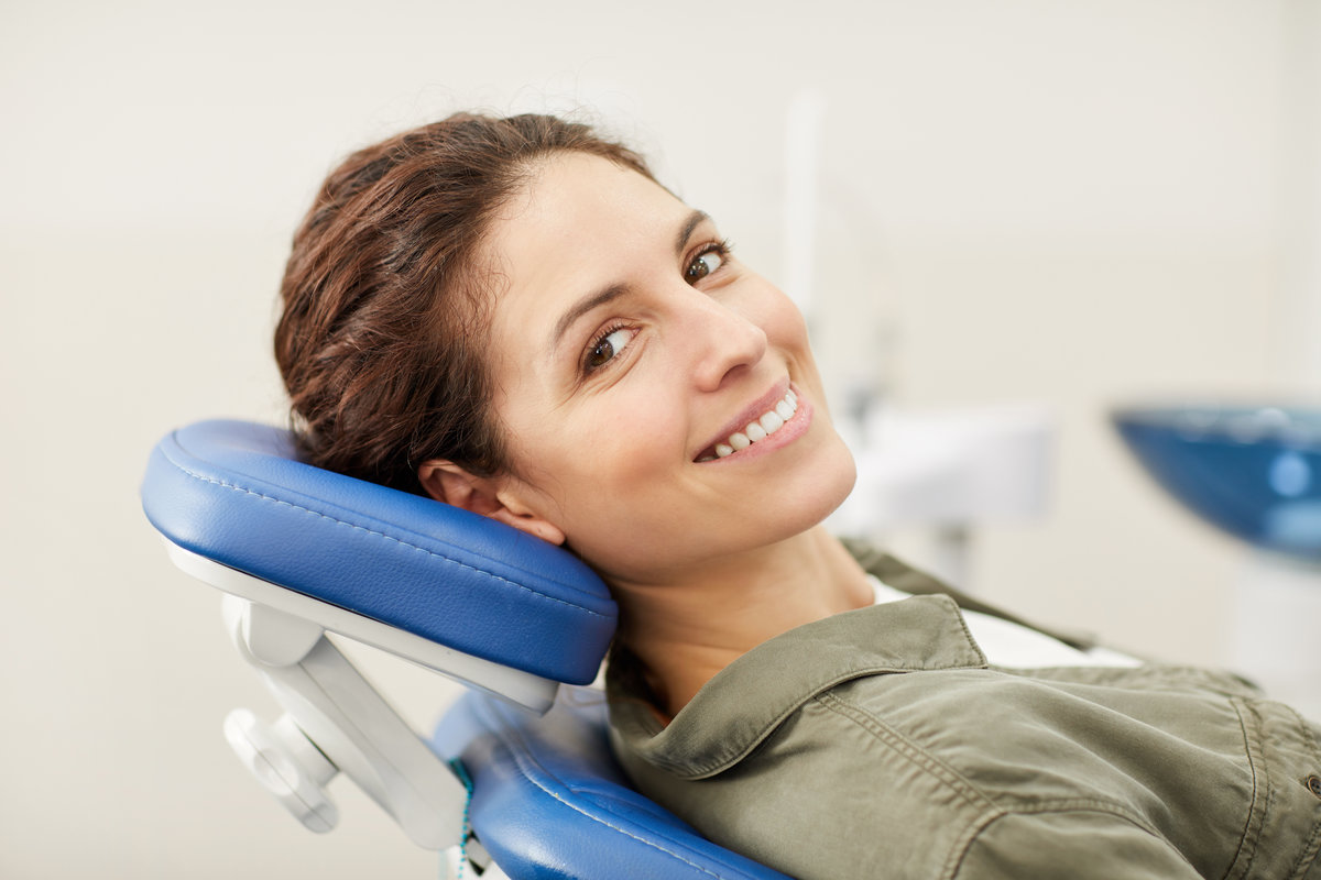 Woman at Dentists Consultation preventive dentistry patient consultation Virginia Beach